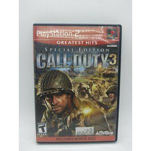 Call of Duty 3 Special Edition PlayStation PS2